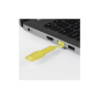Lindy Bloqueurs de port RJ-45 (sans clé) - Pack de 20, Jaune
