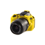 EasyCover camera case for Nikon D5500 / D5600 yellow