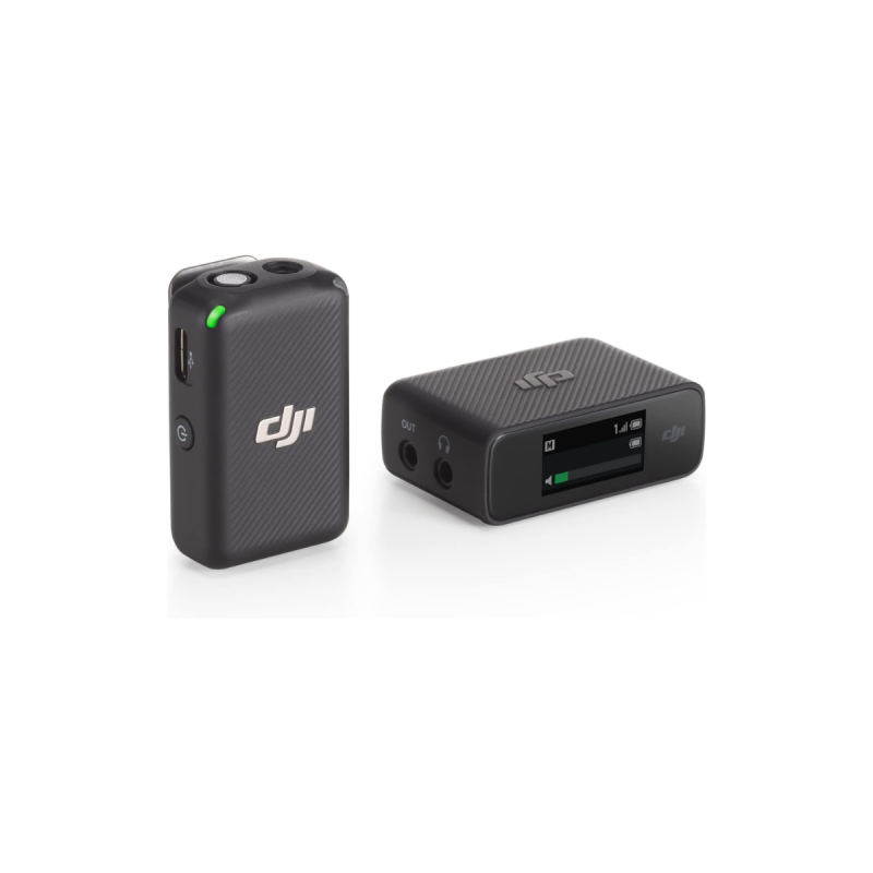 DJI Mic Mini (1 TX + 1 RX) Microphone sans fil ultra-léger  Noir