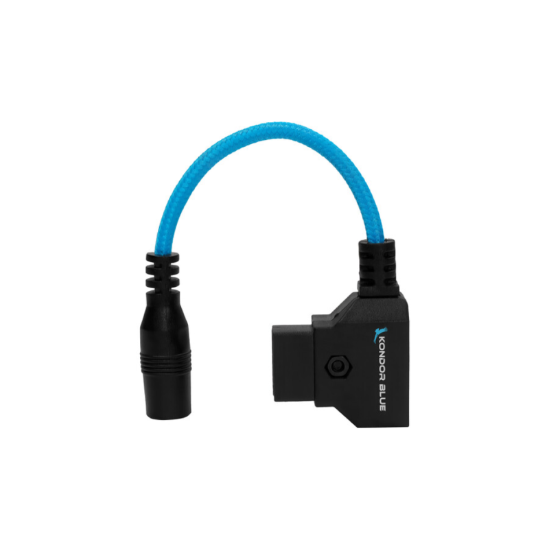 Kondor Blue 6" D-Tap to DC 2.1 Female Adapter Cable