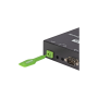 Lindy Verrous de ports SFP (10 piêces) avec clé, Vert