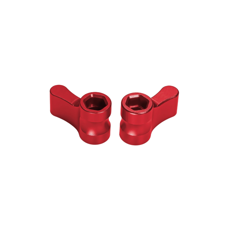 Kondor Blue Cardinal Red Knob Pack (2-Pack)