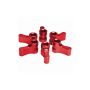 Kondor Blue Cardinal Red Knob Pack (6-Pack)