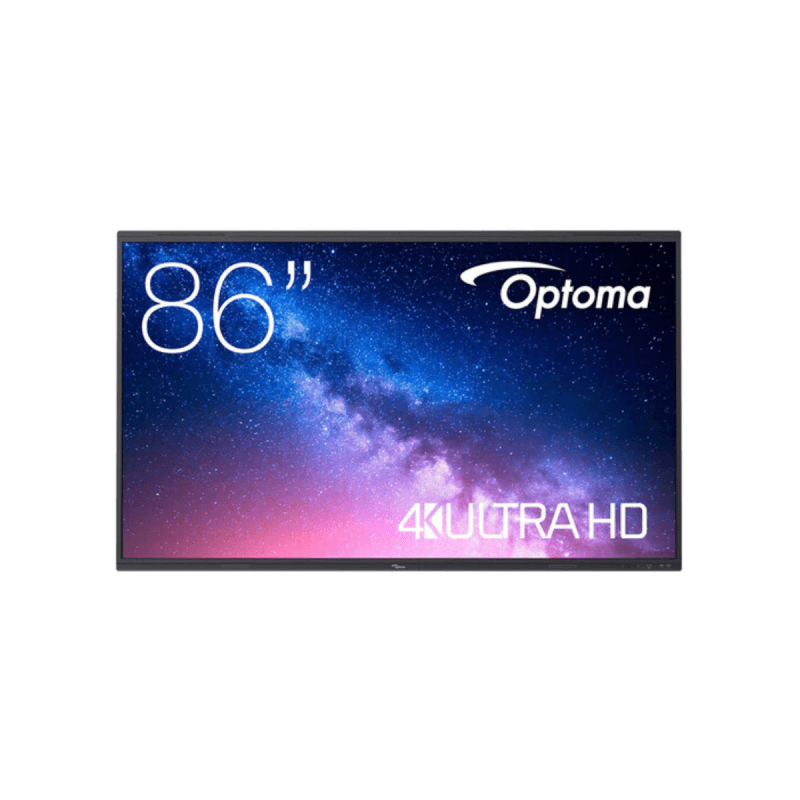 Optoma Ecran numérique interactif 86" 4k UHD 400cd/m² 2x18W+sub