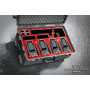 Jason Cases Valise pour 4 caméras PTZ Canon CR-N300 et pupitre IP100