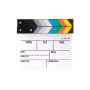 E-Image ECB-06 Clap Cinéma Professionnel Blanc & Multicolore (Small)