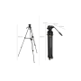 SmallRig 4686 Heavy-Duty Fluid Head Tripod Kit AD-01S
