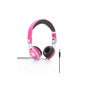 WE Casque enfant rose (3 à 10 ans) pliable/réglable/ergonomique