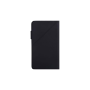 WE Etui universel colle magique noir effet peau coin pliable M