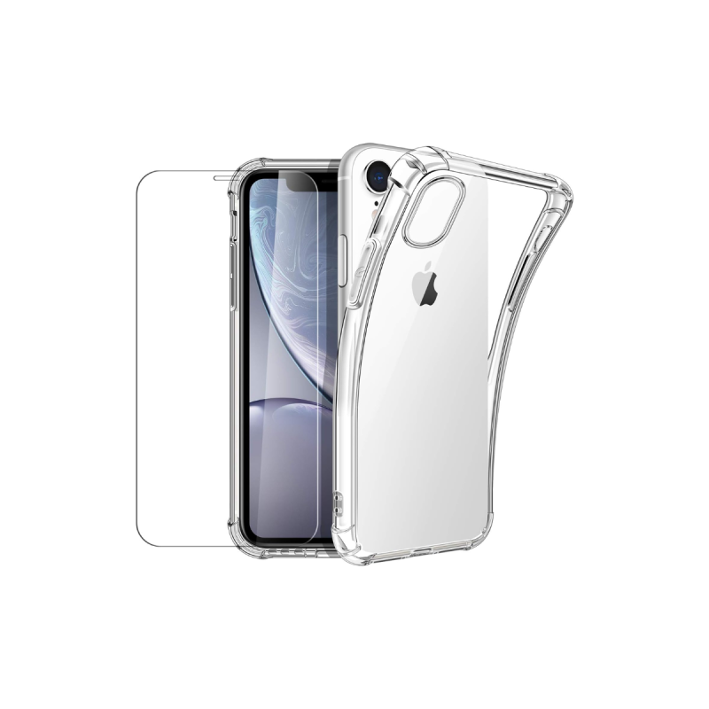 WE Coque de protection pour iPhone XR Conception en TPU semi rigide