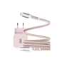 WE Bundle chargeur 1 port USB-C 20W + Câble USB-C/Lightning rose