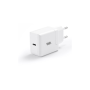 WE Bundle chargeur 1 port USB-C 20W + Câble USB-C/USB-C blanc