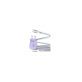 WE Bundle chargeur 1 port USB-C 20W + Câble USB-C/USB-C violet