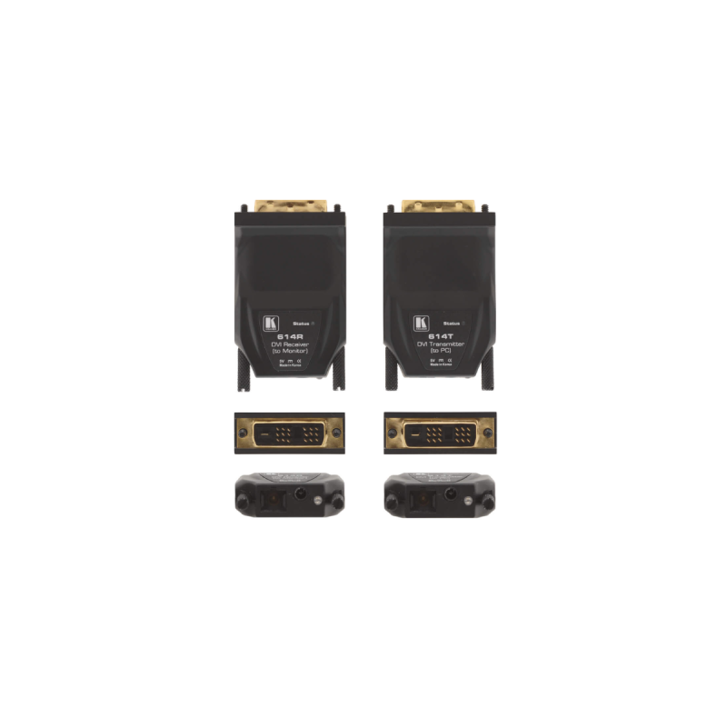 Kramer 1-Fiber Detachable DVI Module (Rx & Tx Set)