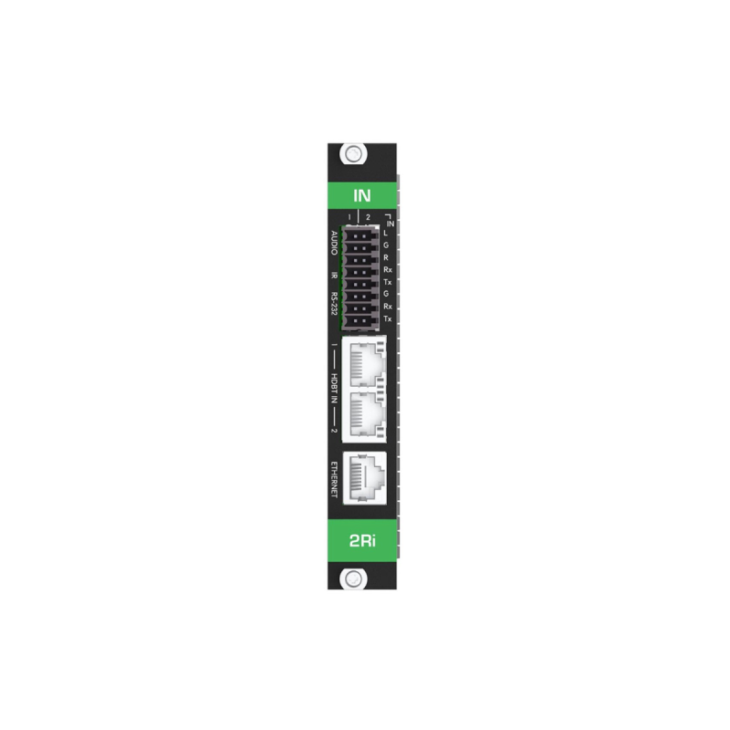 Kramer 2-port 4K60 4:4:4 HDBase-T with audio input Modular card (CSC)