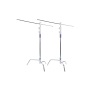 Came-TV 2sets 3.3m Studio Centry C Stand Detachable Light C-Stand