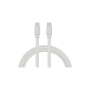 WE Câble USB-C /USB-C plat 1 m Charge 60W (3A/20V) USB 2.0 blanc