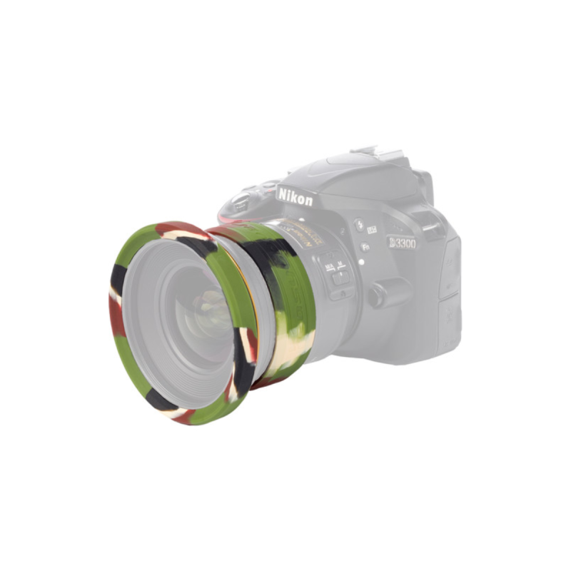 EasyCover lens rim for 67 mm camouflage