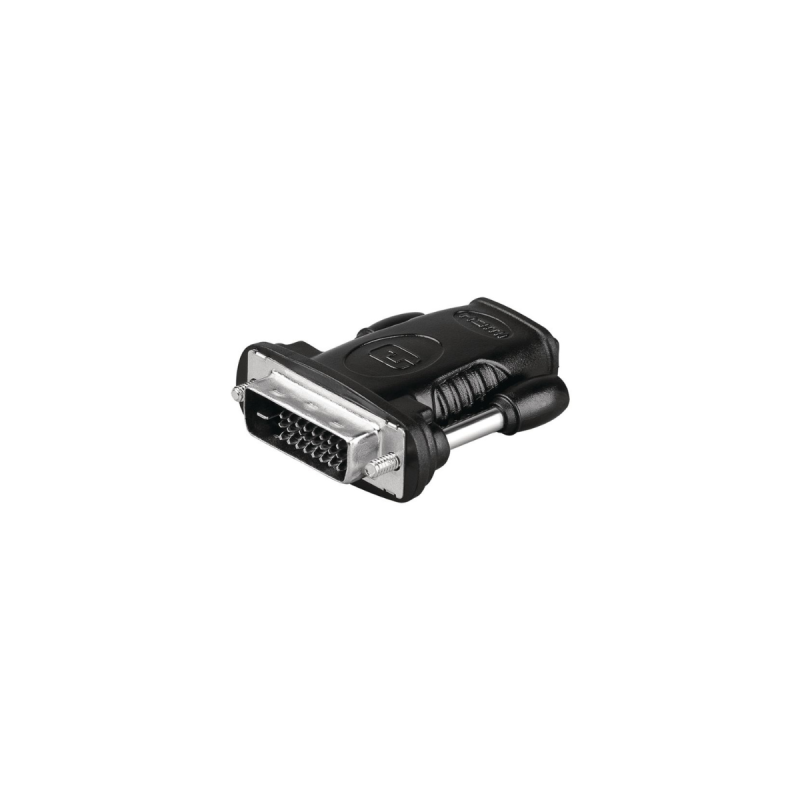 Goobay Adaptateur femelle  HDMI™   DVI-D Dual-Link nickelé