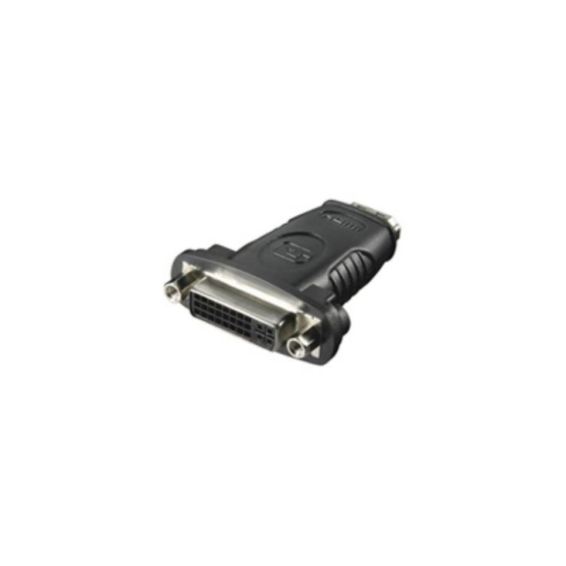 Goobay Adaptateur Fem. HDMI  Prise Fem. DVI-I Dual-Link nickelé
