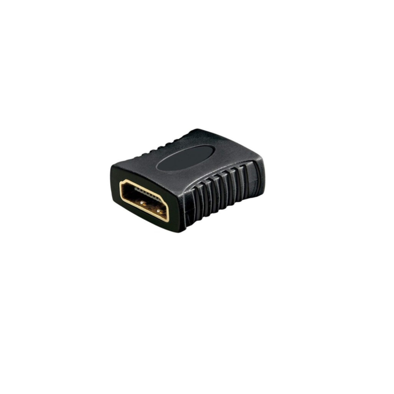 Goobay Adaptateur femelle HDMI™   Prise femelle standard HDMI™ Doré