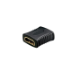 Goobay Adaptateur femelle HDMI™   Prise femelle standard HDMI™ Doré