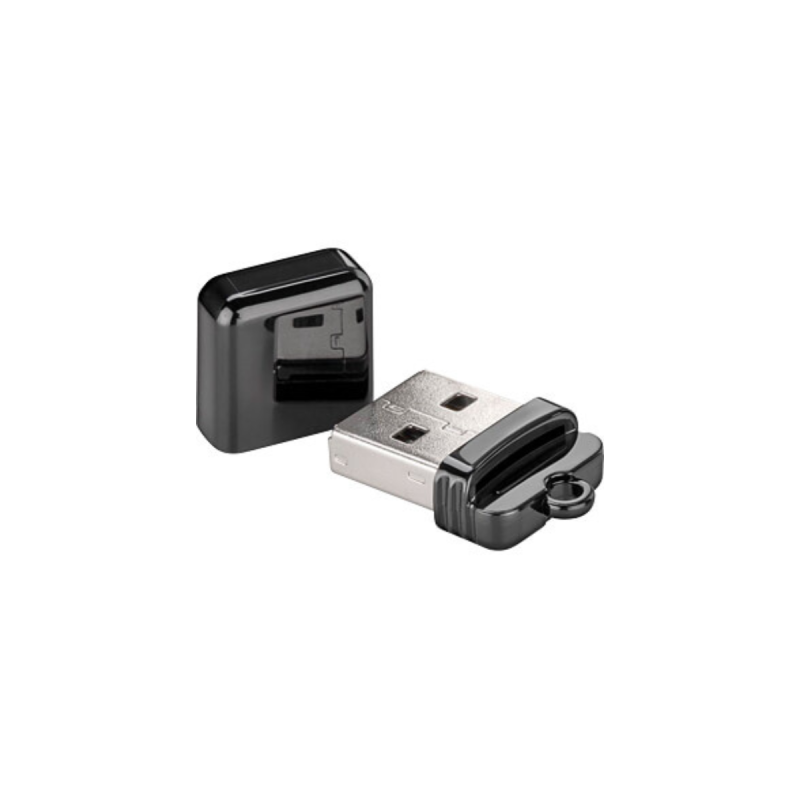 Goobay Lecteur de Cartes USB 2.0 pour SD, SDHC, SDXC et T Flash