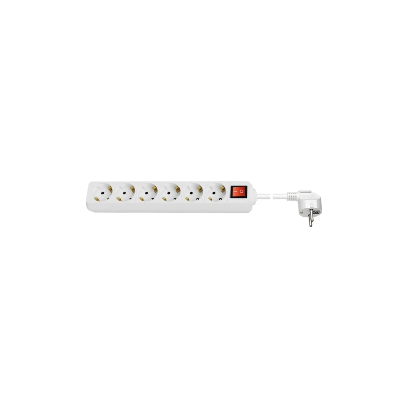 Goobay Bloc Multiprise 6 Prises avec Interrupteur 5m