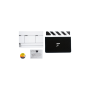 FilmSticks Premium Wet Weather 4130 x Medium Clapperboard Kit USA