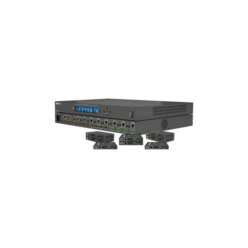 Wyrestorm 4K UHD 4:2:0/60 Hz Matrice 8x8 (8 HDBT, 4 HDMI)
