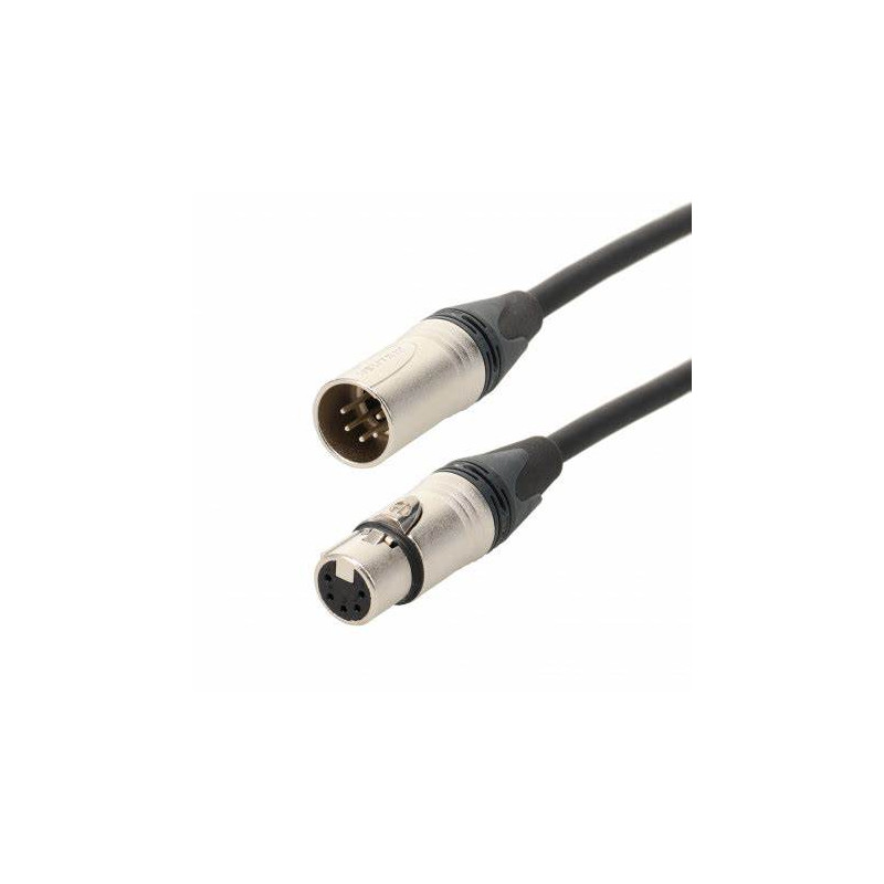 Cordon DMX XLR 5b MF 2m