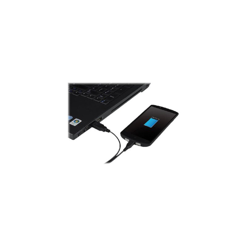 Câble de charge type A mâle/Micro USB 2.0 mâle 1m non trouvé en stock