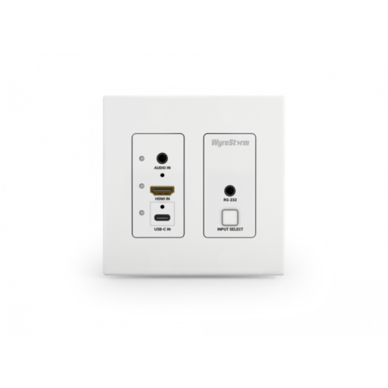 Wyrestorm Emetteur 4K60Hz 4:4:4 2-Gang In-Wall Encoder HDMI & USB-C