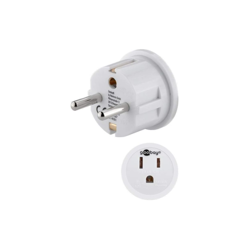 Goobay Adaptateur Secteur US/Japon euro Fiche États-Unis/Japon