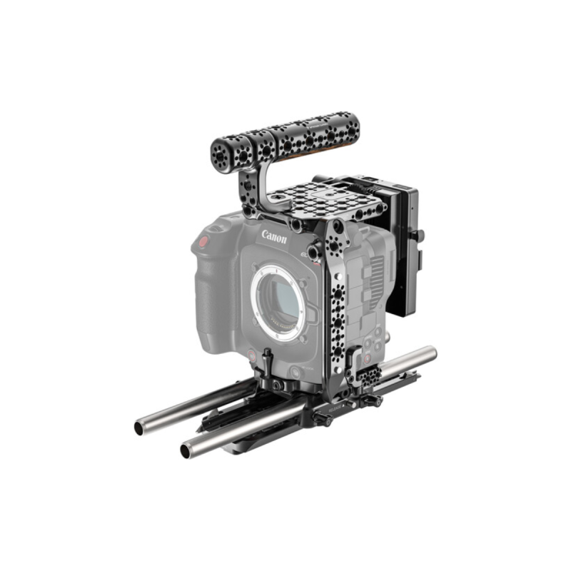 Wooden Camera Elite Accessory System for Canon EOS C80 (V-Mount)
