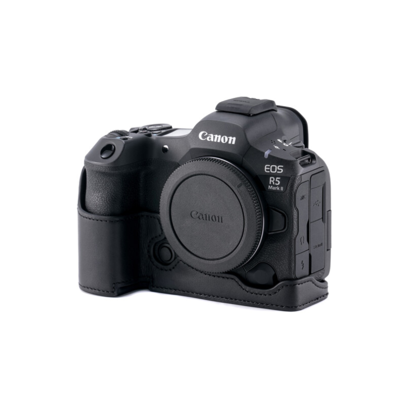 Tilta Étui en cuir pour appareil photo Canon R5 Mark II - Noir