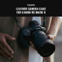 Tilta Étui en cuir pour appareil photo Canon R5 Mark II - Noir