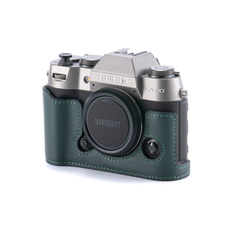 Tilta Étui en cuir pour appareil photo Fujifilm X-T50 - Vert