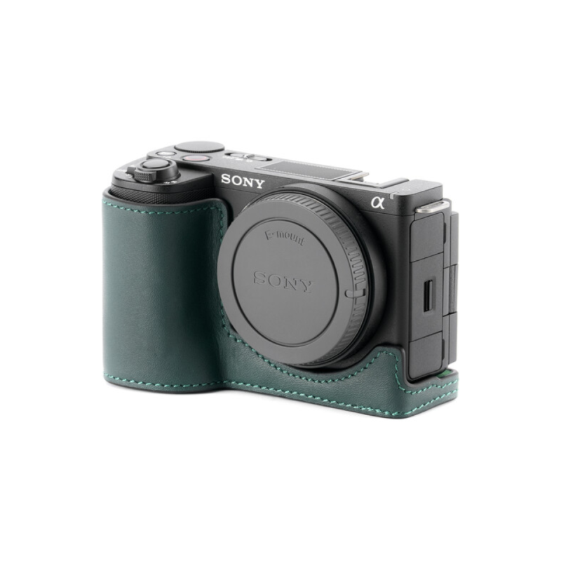 Tilta Étui en cuir pour appareil photo Sony ZV-E10 II - Vert