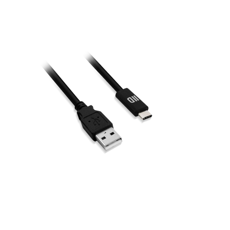D2 DIFFUSION câble USB-C 2.0/USB A m le - noir