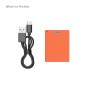 SmallRig Batterie rechargeable USB-C 5088 NP-W126S Orange
