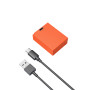 SmallRig Batterie rechargeable USB-C 5088 NP-W126S Orange