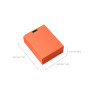 SmallRig Batterie rechargeable USB-C 5088 NP-W126S Orange