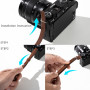 SmallRig Sangle d'épaule universelle  cuir pour appareil photo Marron