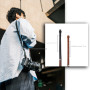 SmallRig Sangle d'épaule universelle cuir pour appareil photo Noir