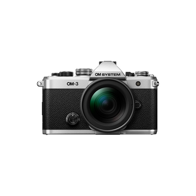 OM System Boitier OM-3 Argent + M.Zuiko Digital ED 12-45mm F4.0PRO
