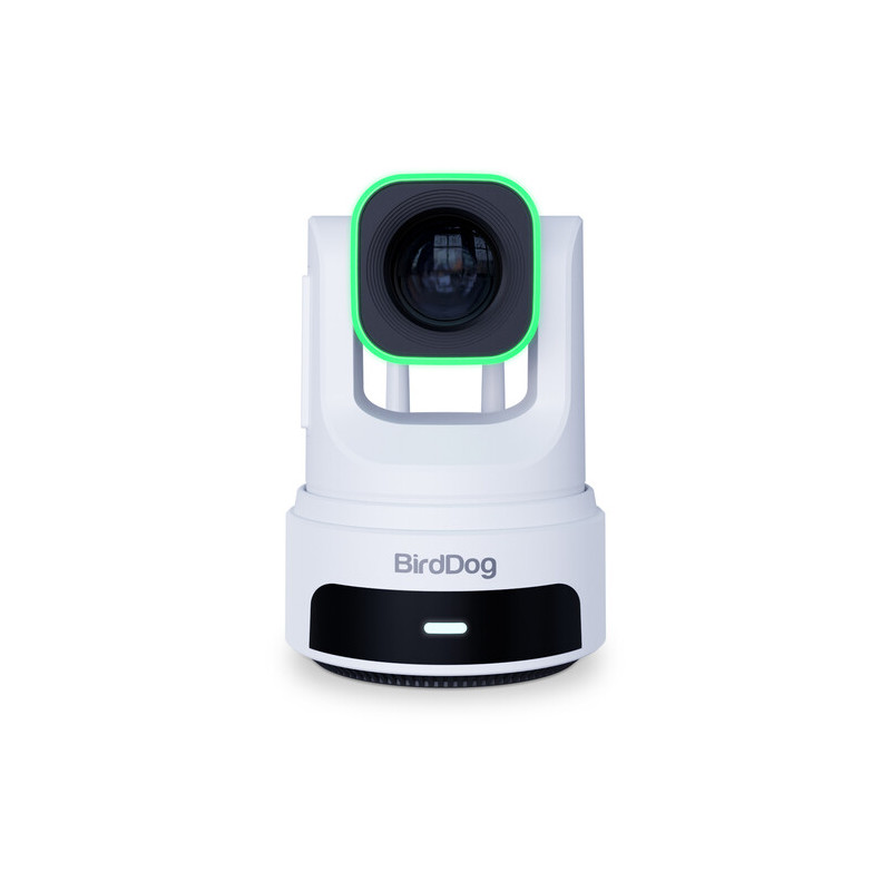 BirdDog Caméra X4 capteur CMOS UHD 1/1,8 Ultra 4K60 HX3 Wi-Fi 6 Blanc