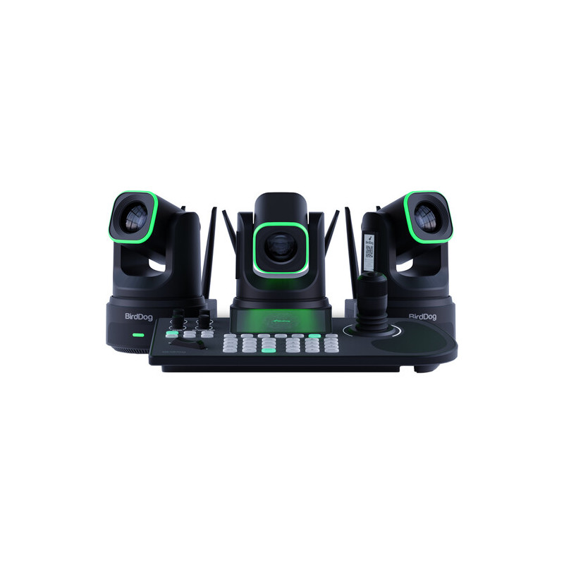 Birddog Bundle 3 caméras BDX4UB + controleur BDKBD Noir