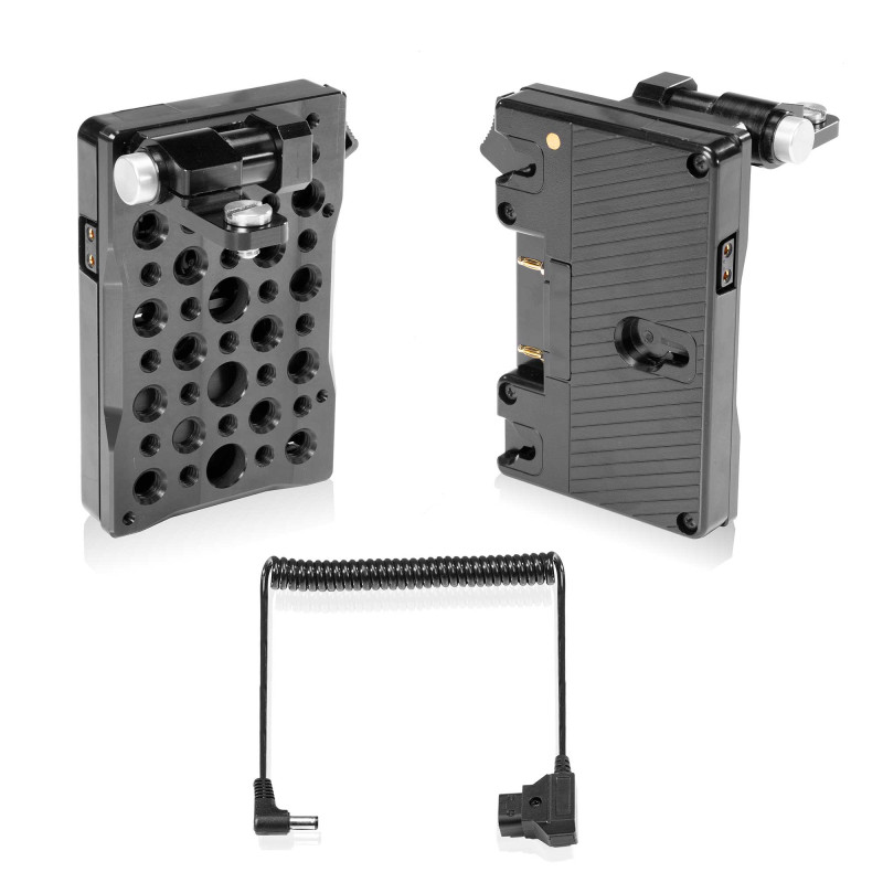 Shape Gold Mount Pivoting Battery Plate For Canon Eos C80