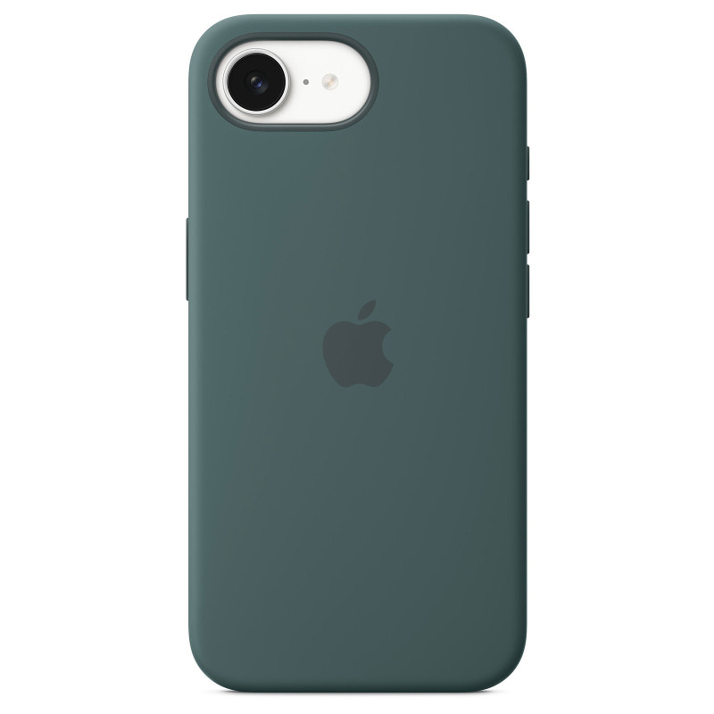 Apple Coque silicone pour iPhone 16e Vert